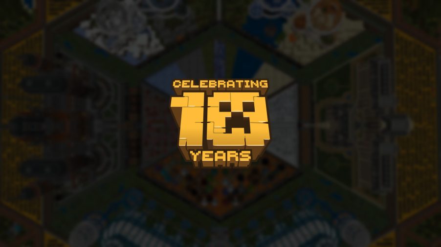 Minecraft slaví 10 let
